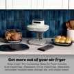 Ninja Crispi Pro 6-in-1 Glass Air Fryer | 6qt & 2.5qt Glass Containers with Storage Lids | Non-Toxic | Meal Prep, Microwave, Freezer & Dishwasher Safe | Air Fry, Bake & More | Bone | AS101CLG 🍁 All In One Marketplace Canada