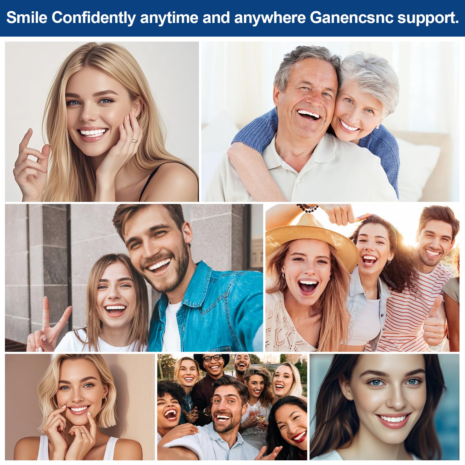 35% Ganencsnc 10-Pack Teeth Whitening Gel Refills - Gentle 35% Carbamide Peroxide Formula - Compatible with Teeth whitening Kit,No Sensitive Teeth Whitener 🍁 All In One Marketplace Canada