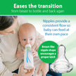 Dr. Brown’s Natural Flow® Anti-Colic Options+™ Narrow Glass Baby Bottles, 4-Pack, 8 oz /240 mL 🍁 All In One Marketplace Canada