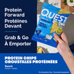 Quest Nutrition Tortilla Style Protein Chips, Ranch, High Protein, Baked, Not Fried, Gluten Free, 1g Sugar, 5g Carbs, 8ct 🍁 All In One Marketplace Canada