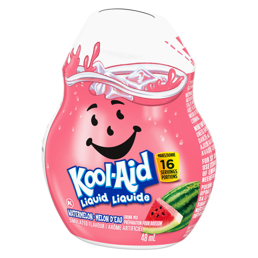 Kool-Aid Watermelon Liquid Drink Mix, 48 mL Bottle (Pack of 12) 🍁 All In One Marketplace Canada