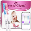 Easy@Home 50 Ovulation & 20 Pregnancy Test Strips Kits: Easy to Use Sensitive Accurate Reliable Fertility Predictor (Pink) 🍁 All In One Marketplace Canada