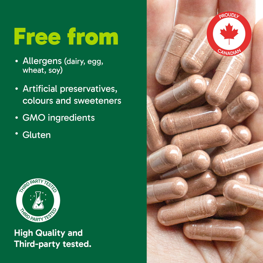 Organika Canadian-Made Red Yeast Rice Plus- Plant Sterols, Cholesterol Support- 180vcaps 🍁 All In One Marketplace Canada