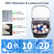 SPARTER Backpack Cooler Insulated Leak Proof 33 Cans, 2 Insulated Compartments Thermal Bag, Portable Lightweight Beach Travel Camping Lunch Backpack for Men and Women 🍁 All In One Marketplace Canada