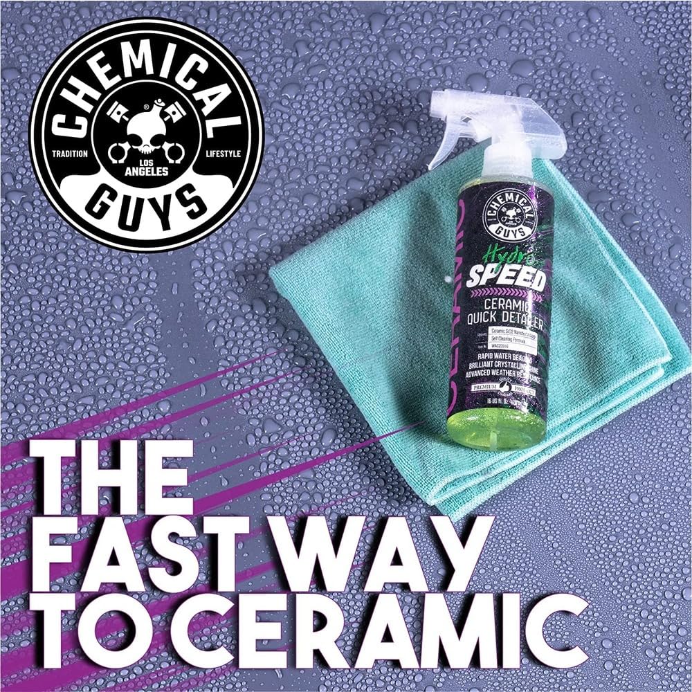 Chemical Guys HydroSpeed Ceramic Quick Detailer, Safe for Cars, Trucks, SUVs, Motorcycles, RVs & More, 473 ml 🍁 All In One Marketplace Canada