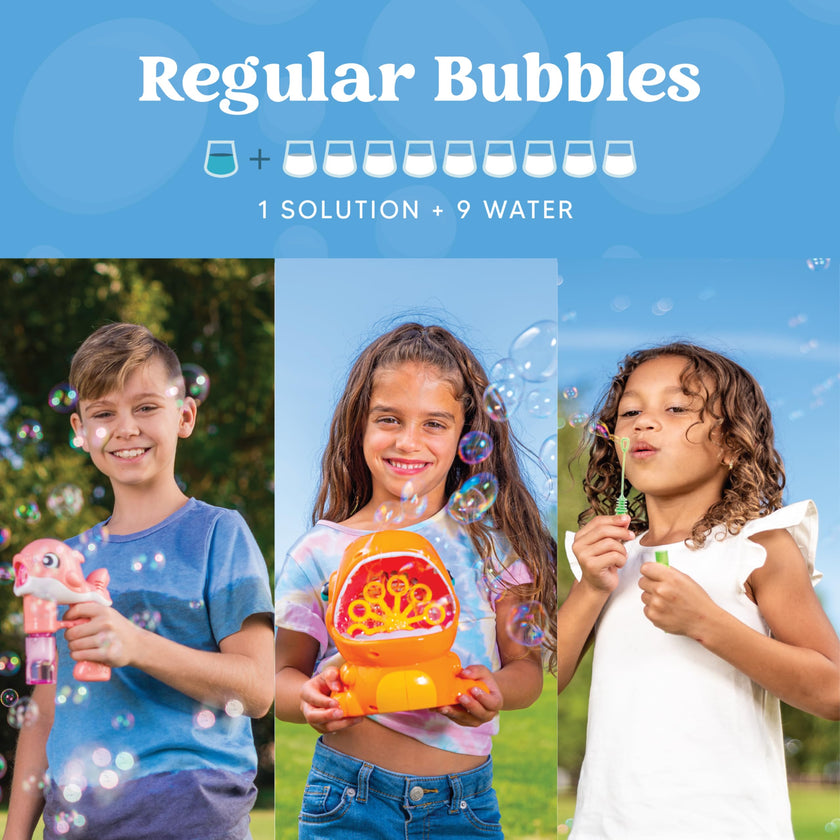 JOYIN 32 OZ Concentrated Bubble Solution for Bubble Machines (Up to 2.5 Gallons), Concentrated Solution Refills for Machine, Wands, Blower, Easter, Kids, Parties 🍁 All In One Marketplace Canada