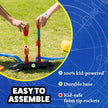 The Original Stomp Rocket Dueling Rockets Launcher, 4 Rockets and Toy Rocket Launcher - Outdoor Rocket STEM Gift for Boys and Girls Ages 6 Years and Up - Great for Outdoor Play 🍁 All In One Marketplace Canada