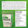 Iron Vegan Sprouted Protein, French Vanilla Flavour, 1kg | Vegan, plant-based, organic, gluten-free Brown (Pack of 1) 🍁 All In One Marketplace Canada