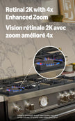 Ring Indoor Cam Plus (Newest Model) — Retinal 2K for crisp, true-to-life video quality, 4x Enhanced Zoom, Low-Light Sight, White 🍁 All In One Marketplace Canada