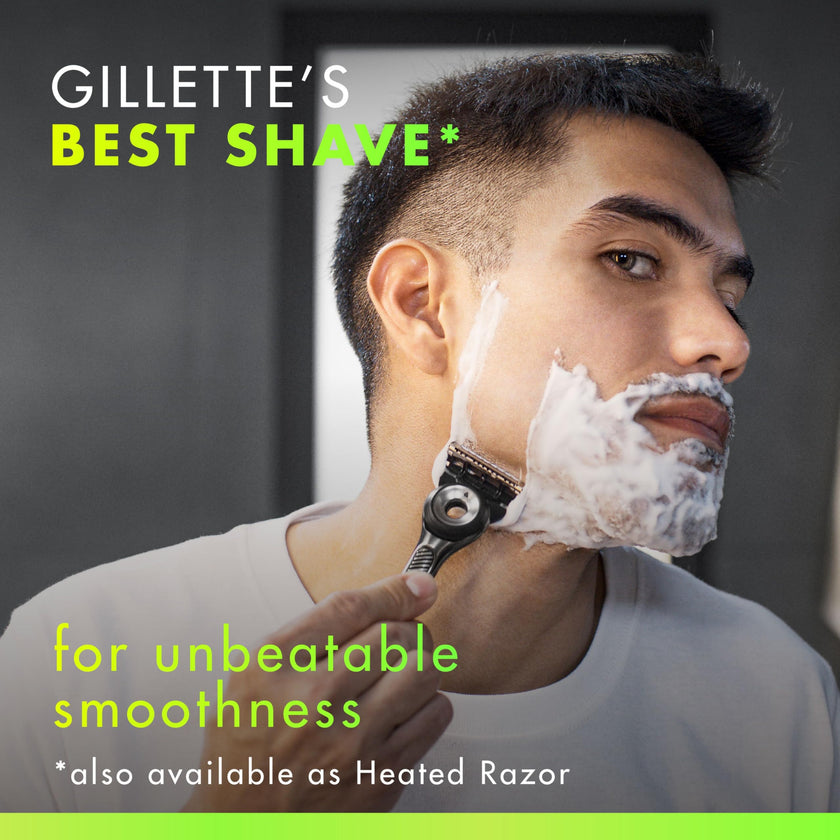 Gillette Mens Razor Blade Refills with Exfoliating Bar by GilletteLabs, Compatible Only with GilletteLabs Razors with Exfoliating Bar and Heated Razor, 4 Razor Blade Cartridges 🍁 All In One Marketplace Canada