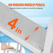 VEVOR Dock Ladder, Removable 5 Steps, 350 lbs Load Capacity, Aluminum Alloy Pontoon Boat Ladder with 4'' Wide Step & Nonslip Mat, Easy to Install for Ship/Lake/Pool/Marine Boarding 🍁 All In One Marketplace Canada