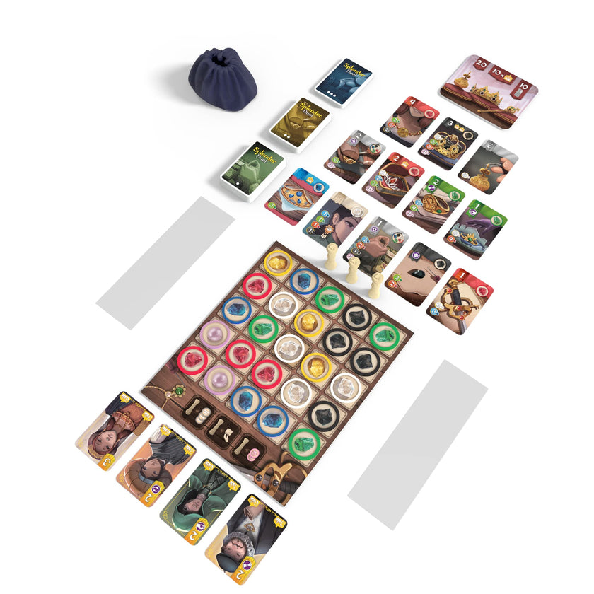 Splendor - Duel (Bilingual French/English Version) - A Game by Asmodee 🍁 All In One Marketplace Canada