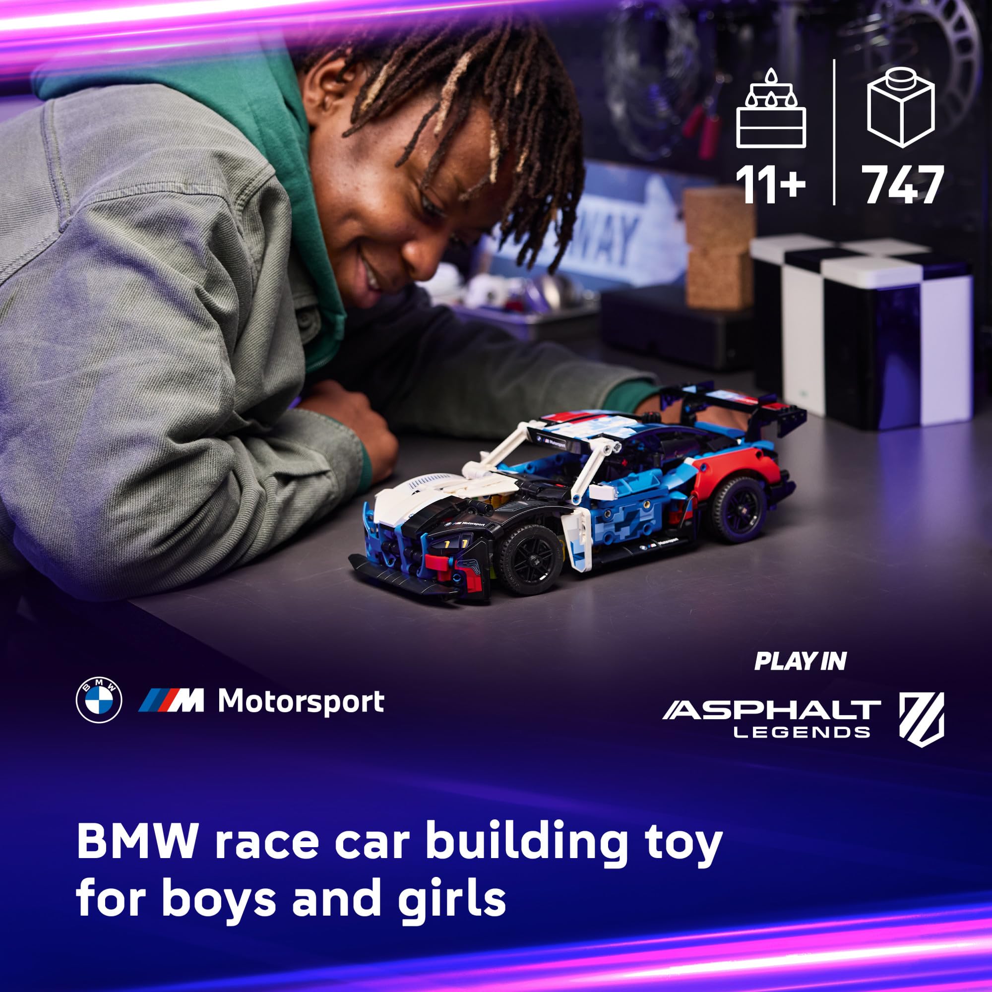 LEGO Technic BMW M4 GT3 EVO Race Car Toy - Building Toy for Boys & Girls, Ages 11+ - Model Car Display Kit for Bedroom Decor - Gift for Birthdays - 42226 🍁 All In One Marketplace Canada