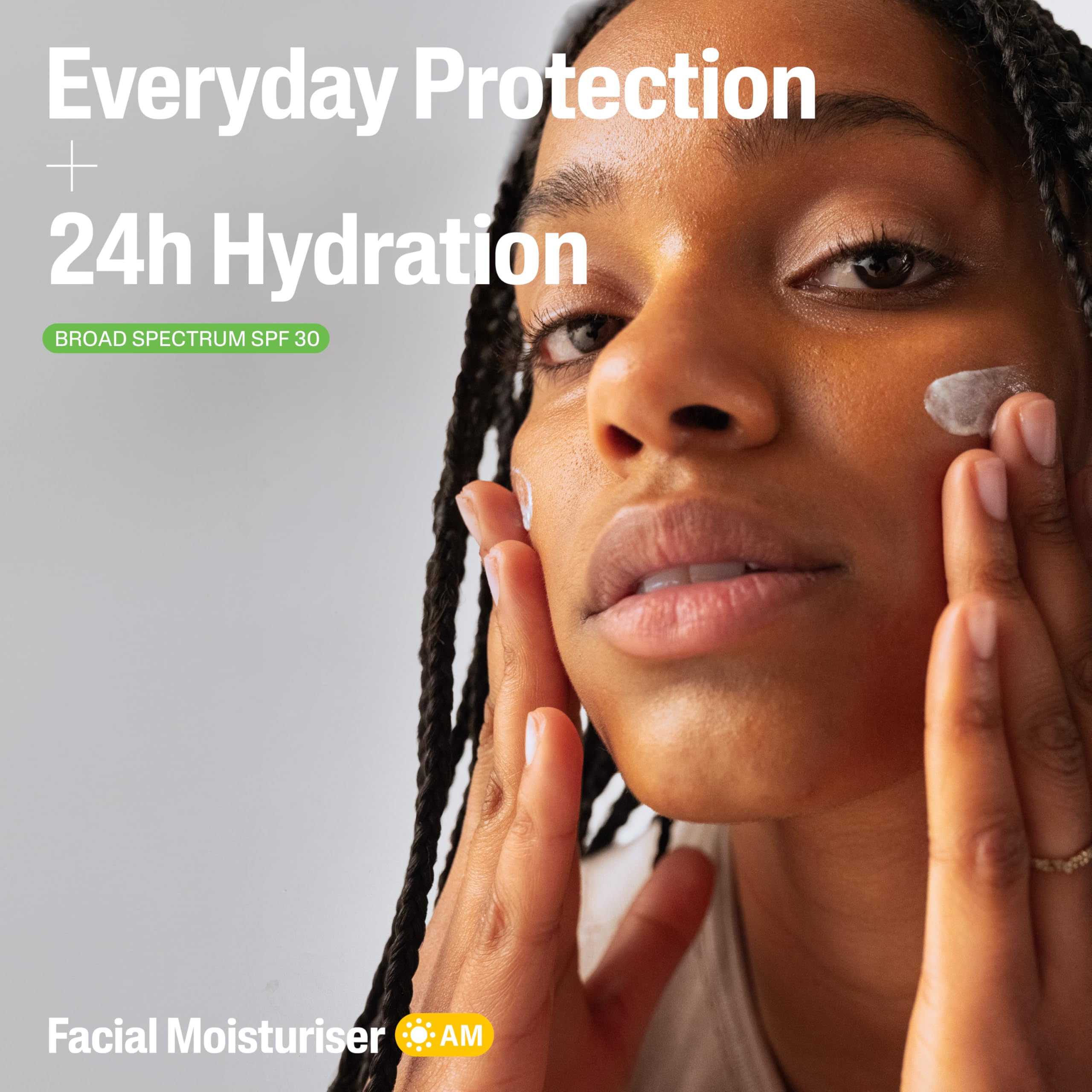Cetaphil Daily Facial Moisturiser SPF 30, Lightweight SPF Moisturiser for Sensitive Skin, 50ml, Niacinamide & Chicory Extract, UVA/UVB Protection, 24 Hour Hydration, Dermatologist Recommended 🍁 All In One Marketplace Canada