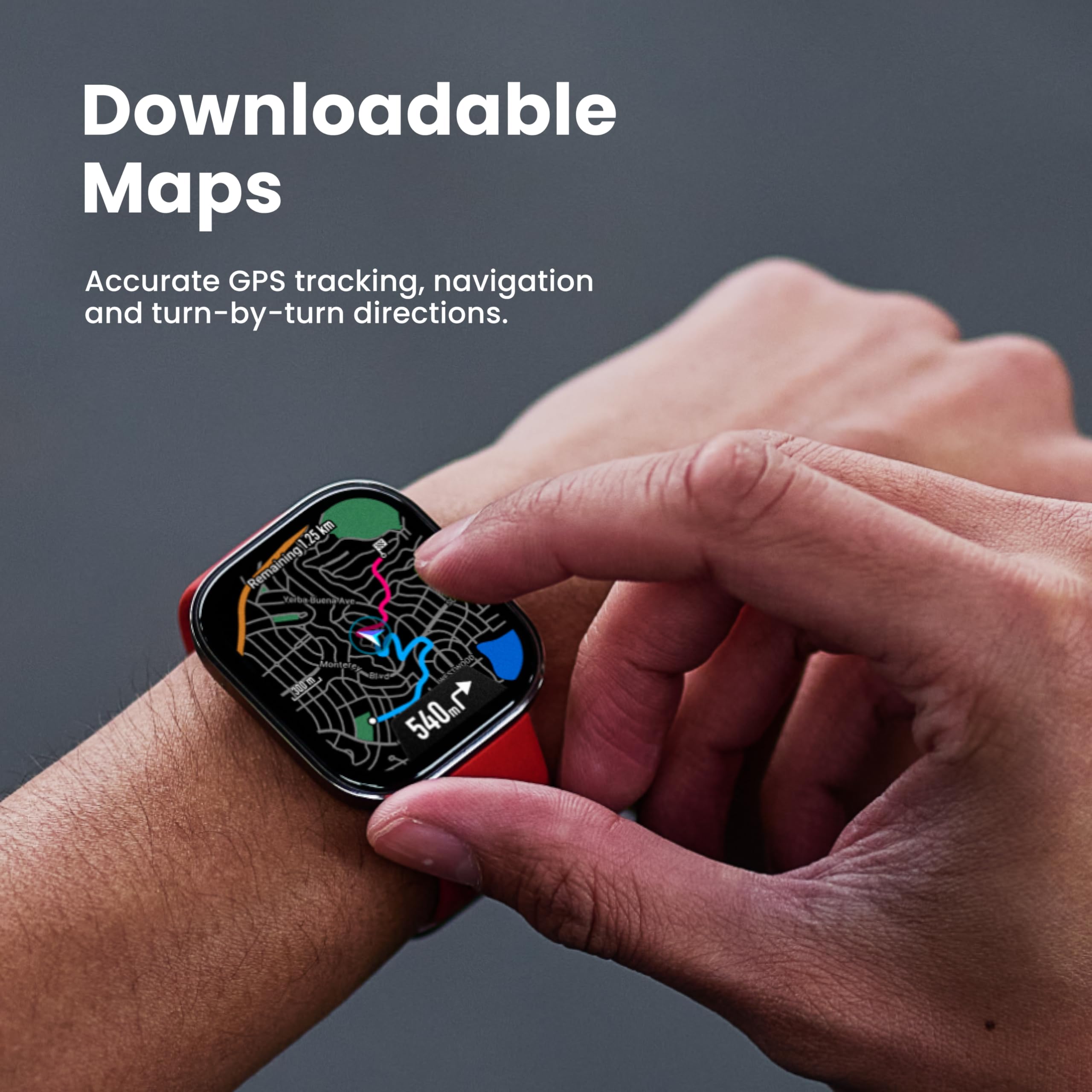Amazfit Bip 6 Smart Watch 46mm, 14 Day Battery, 1.97