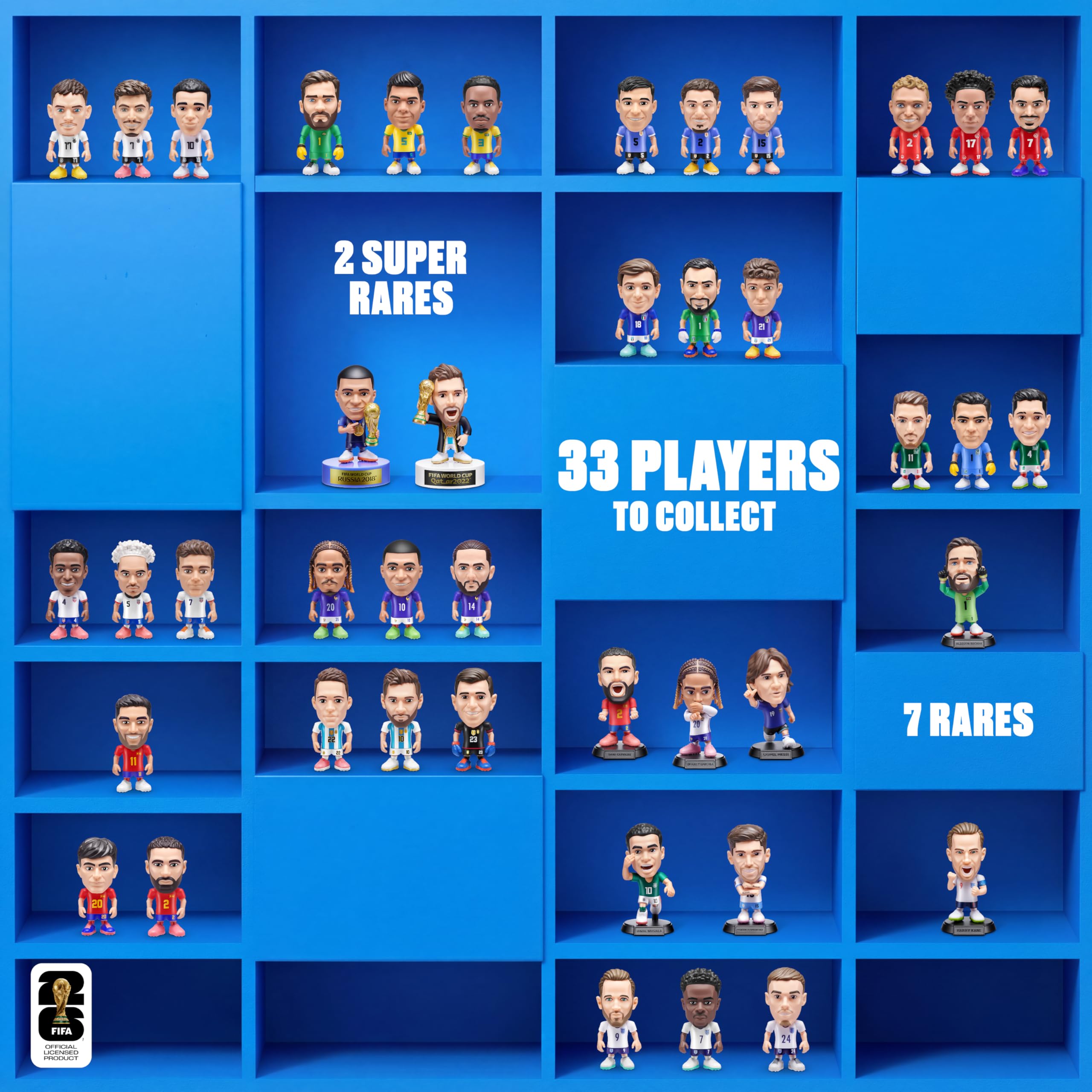 FIFA World Cup 2026™ Ballers Series 1 2 Pack by ZURU – Official Licensed Product. Surprise Unboxing Football Collectible Sports Toy for Boys, Ages 3+ 🍁 All In One Marketplace Canada