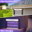 PALONE Solar Bug Zapper, 4000V Electric Bug Zapper with 8W Solar Panel, Rechargeable Bug Zapper with LED Light, Fly Zapper with Fireproof Waterproof, Indoor Outdoor Zapper for Kitchen,Camping,Patio 🍁 All In One Marketplace Canada