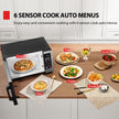 TOSHIBA ML-EM31P(SS)/CA Microwave Oven with Smart Sensor, Easy Clean Interior, ECO Mode, and Sound On/Off, 1.2 Cu. ft, Stainless Steel 🍁 All In One Marketplace Canada