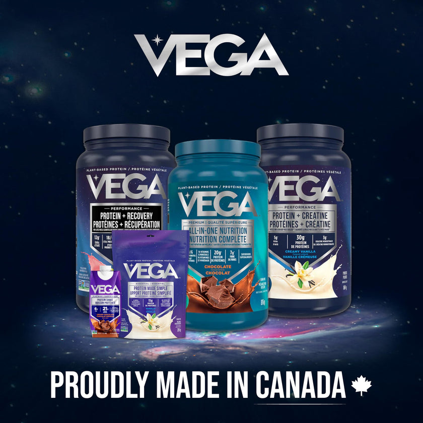 Vega Protein and Greens Berry (21 Servings) Plant Based Protein Powder Plus Veggies, Vegan, Non GMO, Pea Protein For Women and Men, 609g (Packaging May Vary) 🍁 All In One Marketplace Canada