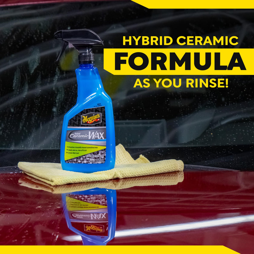 Meguiar's Hybrid Ceramic Wax - Easy to Use Ceramic Wax Protection, 768mL - G190526C 🍁 All In One Marketplace Canada
