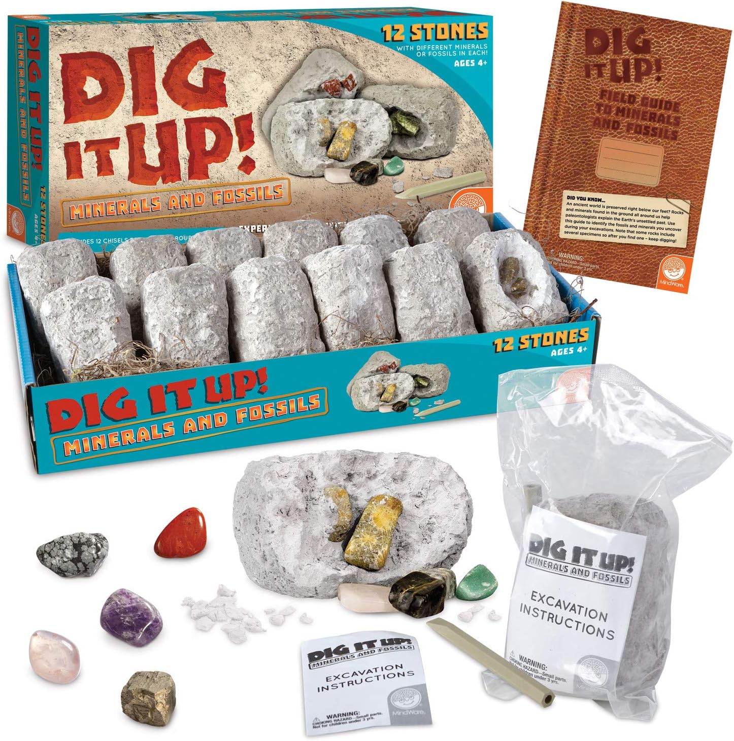 Mindware - Dig It Up! Minerals and Fossils Toy