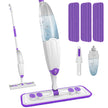 Spray Mops for Hardwood Floor Cleaning, Microfiber Flat Floor Mop with Washable Reusable Pads, Dust Wood Laminate Tile Wet Dry Mopping Head Fit for Disposable Dry Wet Sweeping Refills Cloths 🍁 All In One Marketplace Canada