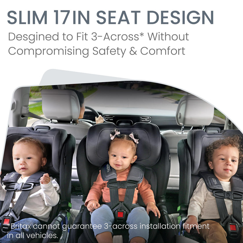 Britax Poplar Convertible Car Seat, Slim 17