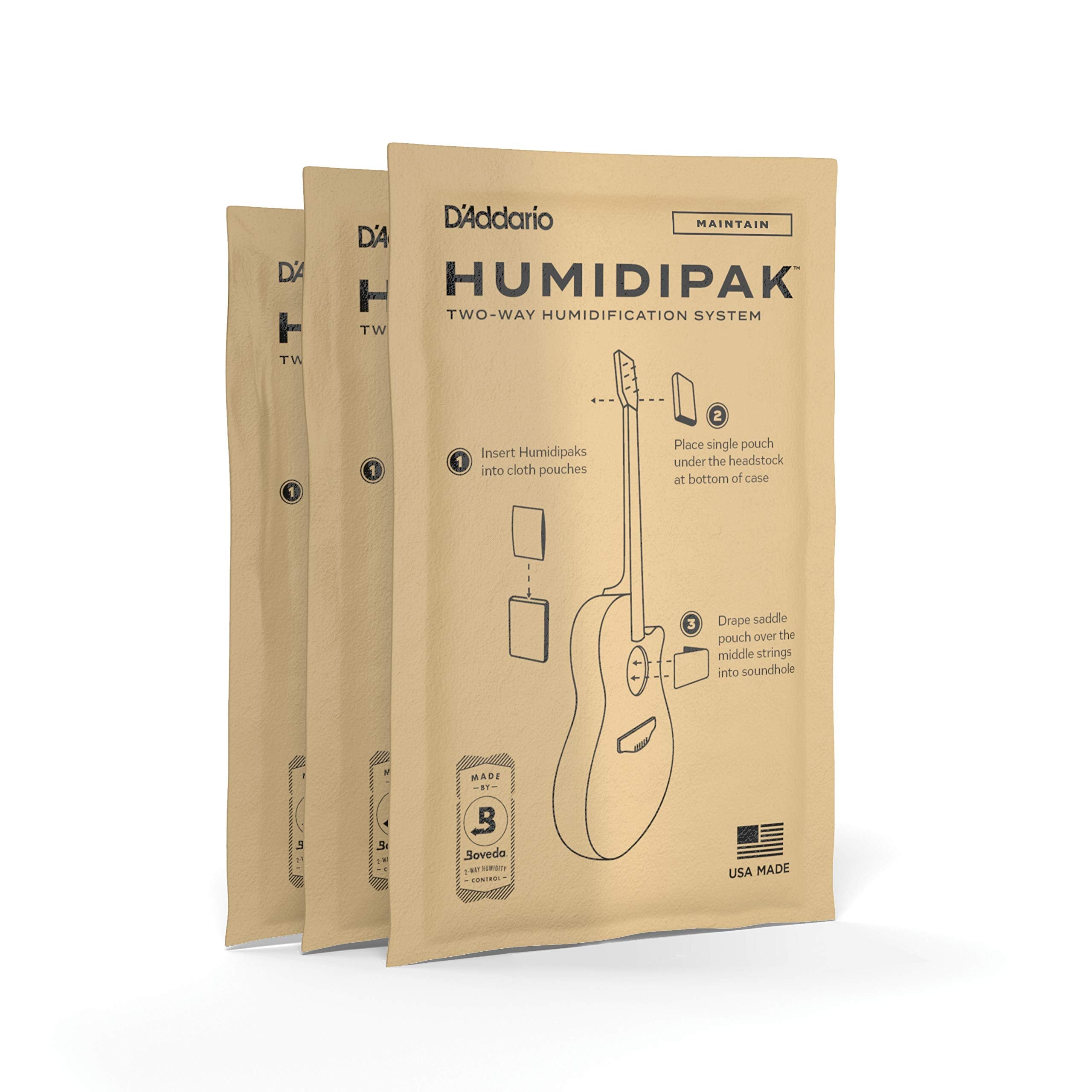 Planet Waves PW-HPRP-03 Humidpak System Replacement Packets - 3 Pack 🍁 All In One Marketplace Canada