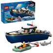 LEGO City Police Boat Chase Building Toy for Kids - Pretend Play Set for Boys & Girls, Ages 6+ - Building Blocks W/ 2 Floating Boat Toys for Playtime & Bath Time - Gift Idea for Birthdays- 60456 🍁 All In One Marketplace Canada