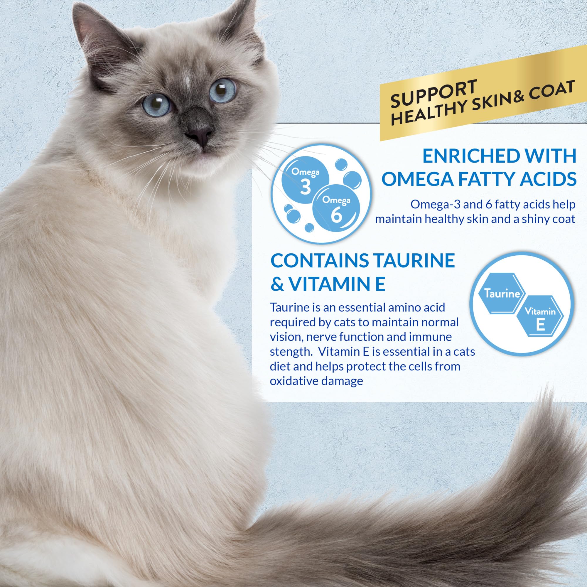 INABA Churu for Skin & Coat, Lickable, Squeezable Cat Treat with Omega Oils, Taurine and Vitamin E, 14 Grams Each Tube, 50 Tubes, Skin & Coat Variety 🍁 All In One Marketplace Canada