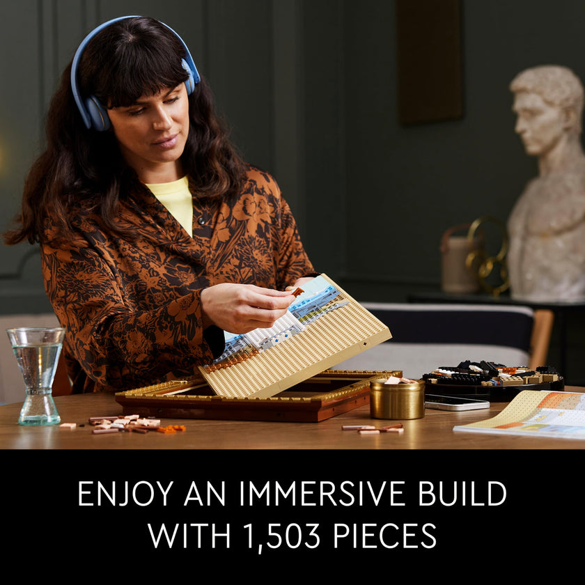 LEGO Art Mona Lisa Building Set - Leonardo da Vinci Wall Display, Ages 18+ - DIY Crafts for Men, Women - Great for Puzzle and Art Lovers - Birthday Gift Idea - Includes Detachable Frame - 31213 🍁 All In One Marketplace Canada