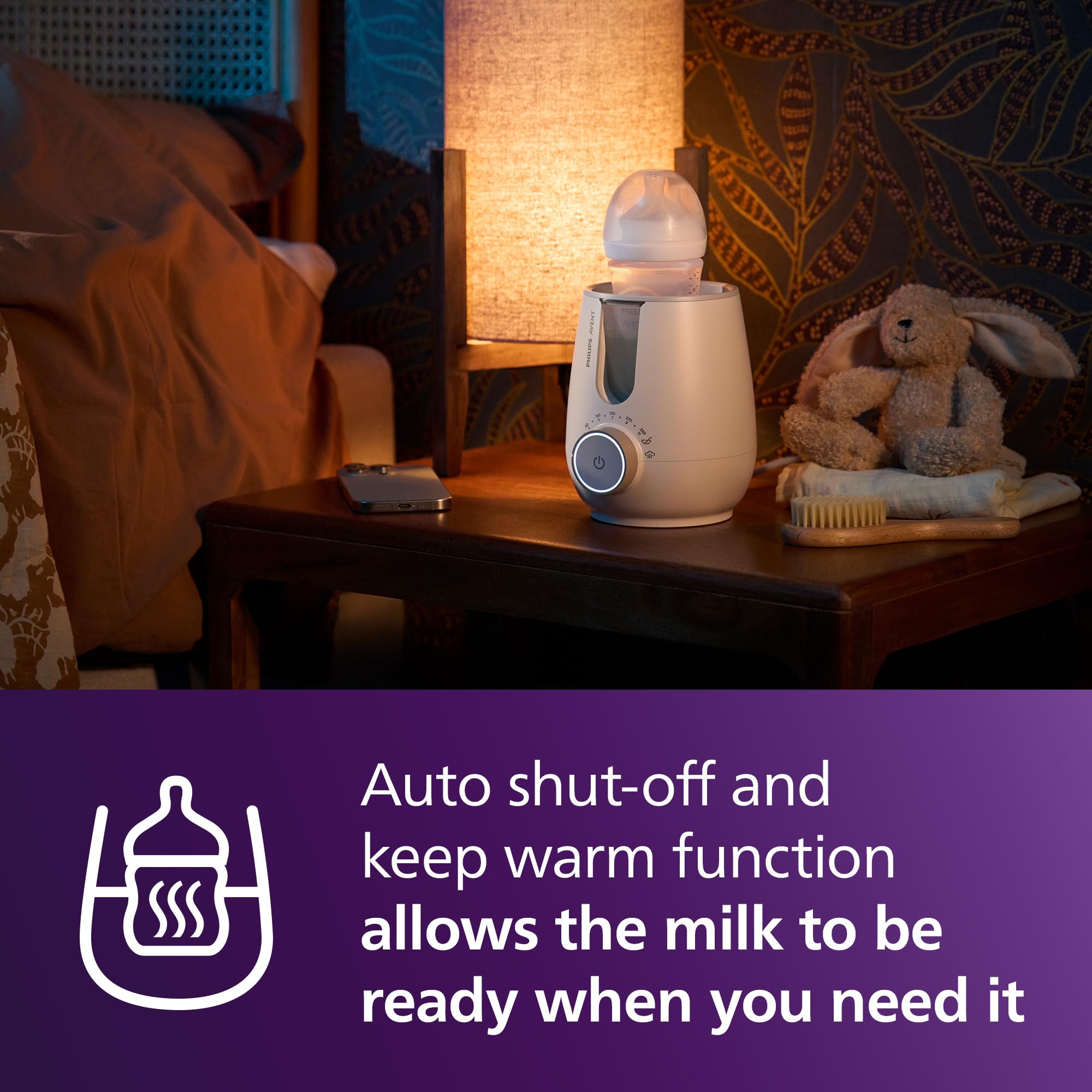 Philips Avent Premium 2-in-1 Warmer & Sterilizer - with Hospital-Standard Water Bath Technology, Smart Temperature Sensor, Hotspots Prevention, Chemical-Free Sterilization, with Tongs, Model SCF359/20 🍁 All In One Marketplace Canada
