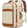 Travel Backpack for Women Flight Approved Carry On Travel Backpack with Shoe Pouch,TSA 15.6inch Laptop Sac à Dos Personal Item Bag for Weekender Overnight Bags Bookbag Travel Essentials,Beige 🍁 All In One Marketplace Canada