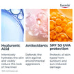 Eucerin Complete Hydration Ultra-Light Fluid Sunscreen, Daily Face Sunscreen SPF 50 With Hyaluronic Acid, Body SPF 50 Lotion with UVA-UVB Sun Protection, Fragrance Free & Non Greasy, 50 ml 🍁 All In One Marketplace Canada