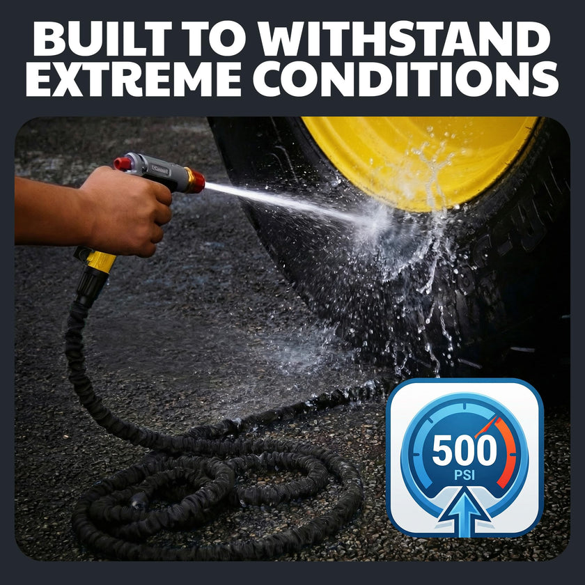 XHOSE PRO Expandable Garden Hose 100ft Water Hose with Brass Fittings, Flexible, Expanding and Retractable, Lightweight 100 Ft Hose, Tuyau Arrosage - 2026 Model 🍁 All In One Marketplace Canada