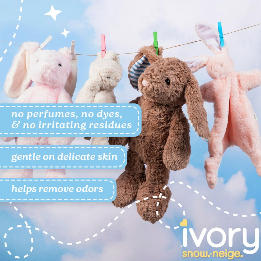 Ivory Snow Free Liquid Laundry Detergent, Laundry Detergent for Sensitive Skin, Hypoallergenic formula, Dermatologist tested, 80 Loads, 3.1 L 🍁 All In One Marketplace Canada