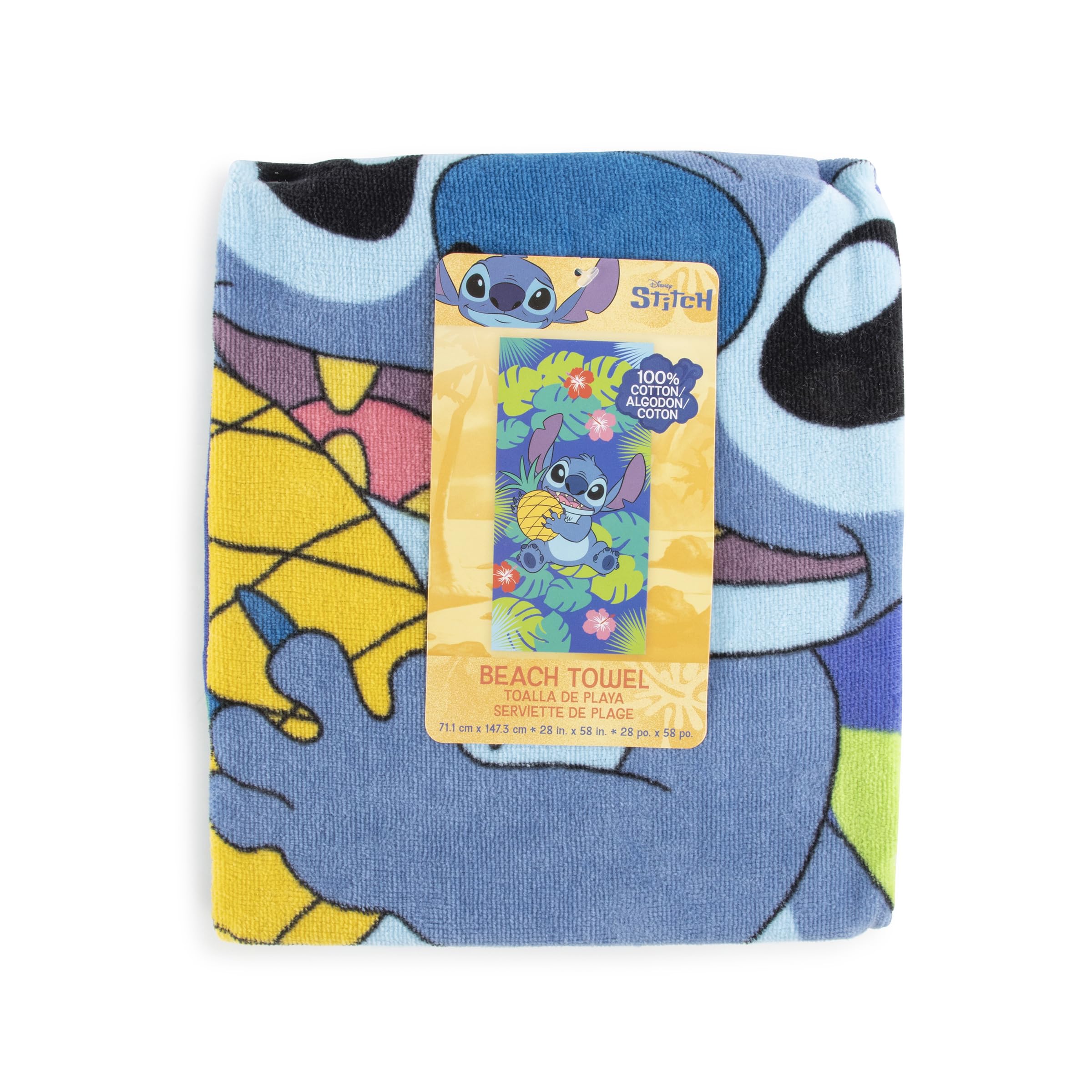 Stitch Towel Kids Teens Super Soft Absorbent Bath Shower Swimming Beach Towel 300 GSM 100% Cotton 28