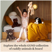GUND Cozys Collection Cow, Stuffed Animal for Ages 0 and Up, Spring Decor Plush Toy, Cream/Blue, 10” 🍁 All In One Marketplace Canada