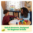 Crayola Egg Crayons (12ct), Jumbo Washable Crayons, Toddlers Crayons, Art Supplies for Kids 12 Months & Up 🍁 All In One Marketplace Canada