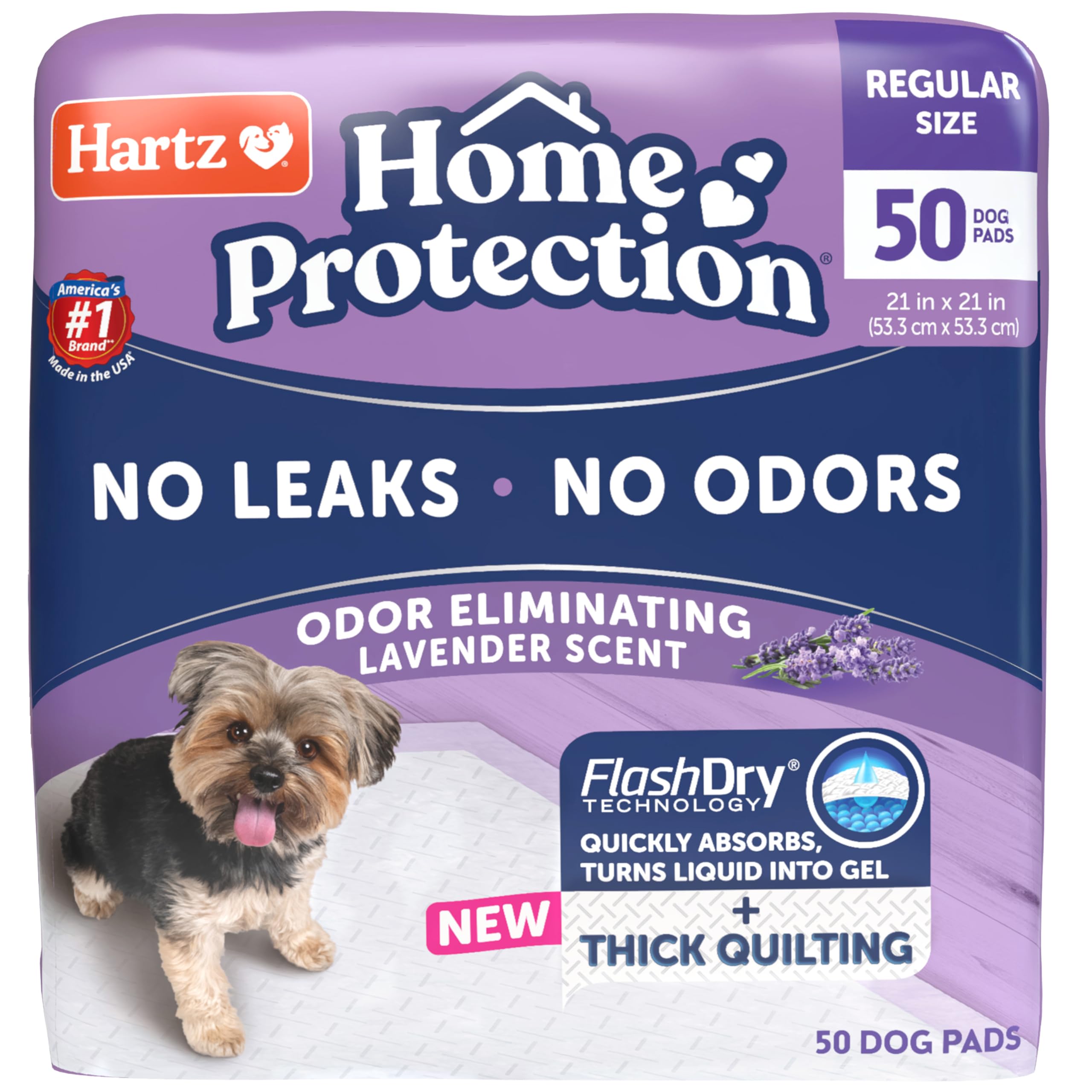 Hartz Home Pro Odor Eliminating Dog Pads, 50-Count 🍁 All In One Marketplace Canada