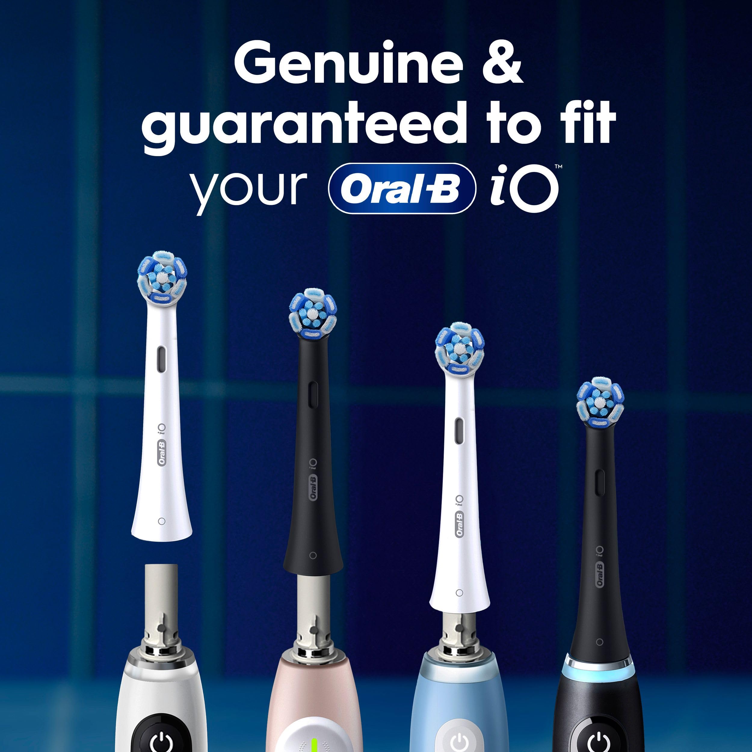 Oral-B iO Series Ultimate Clean Replacement Brush Head for Oral-B iO Series Electric Toothbrushes, White, 2 Count 🍁 All In One Marketplace Canada