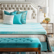 Sweetcrispy 3 Inch Twin XL Memory Foam Mattress Topper, Blue 🍁 All In One Marketplace Canada