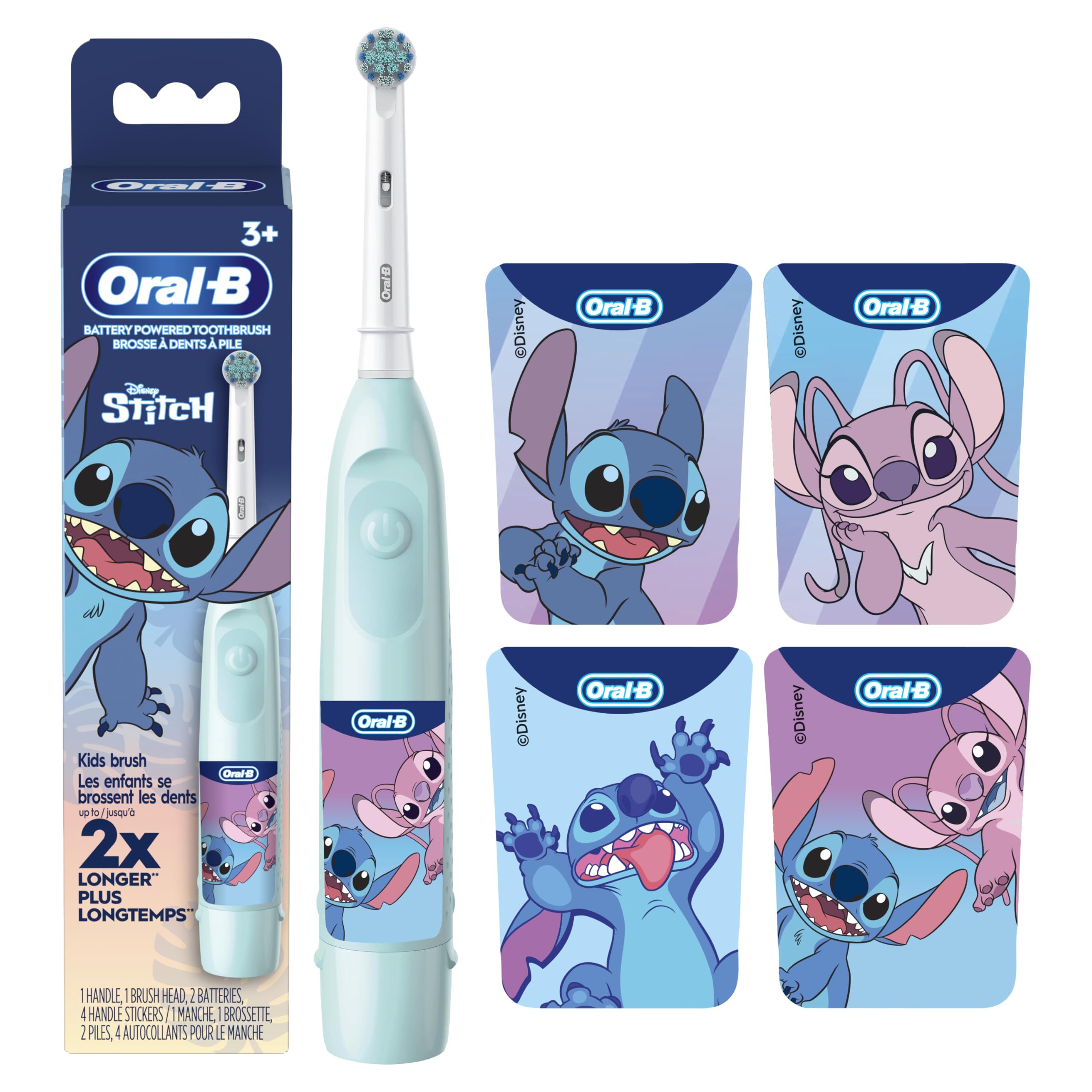 Oral-B Kid's Electric Battery Powered Toothbrush for Ages 3+, Extra Soft Bristles 🍁 All In One Marketplace Canada
