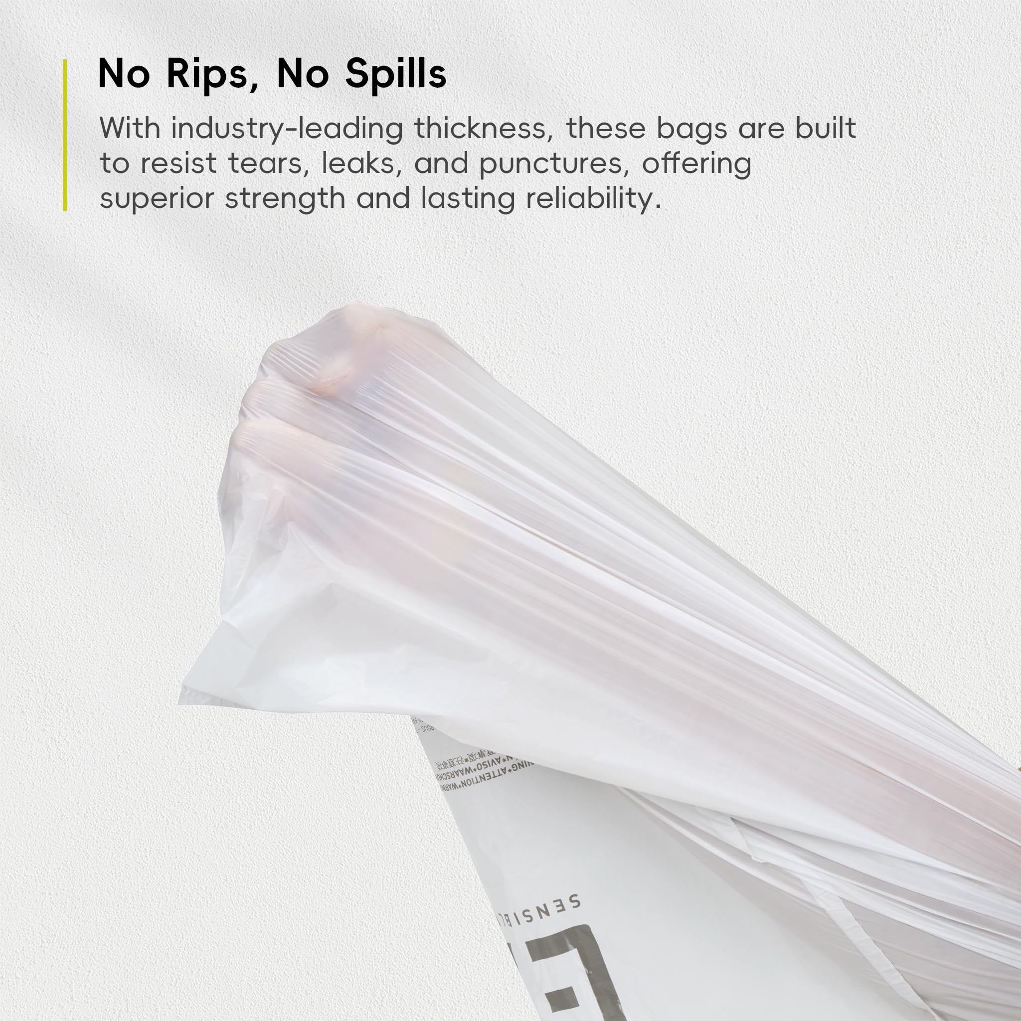 EKO Extra Strong 21 Gallon Large Trash Bags, Heavy-Duty Drawstring Kitchen & Household Garbage Bags (80L), Leak-Resistant, Fresh Floral Scent, Continuous Odor Control, 60 Count, Code G 🍁 All In One Marketplace Canada