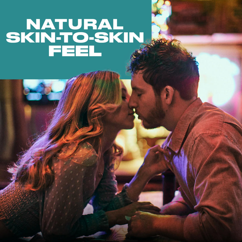 TROJAN BareSkin Original Lubricated Latex Thin Condoms, 24 Count, For a More Natural Feel, Bringing You Closer with Heightened Sensitivity Where it Matters Most 🍁 All In One Marketplace Canada