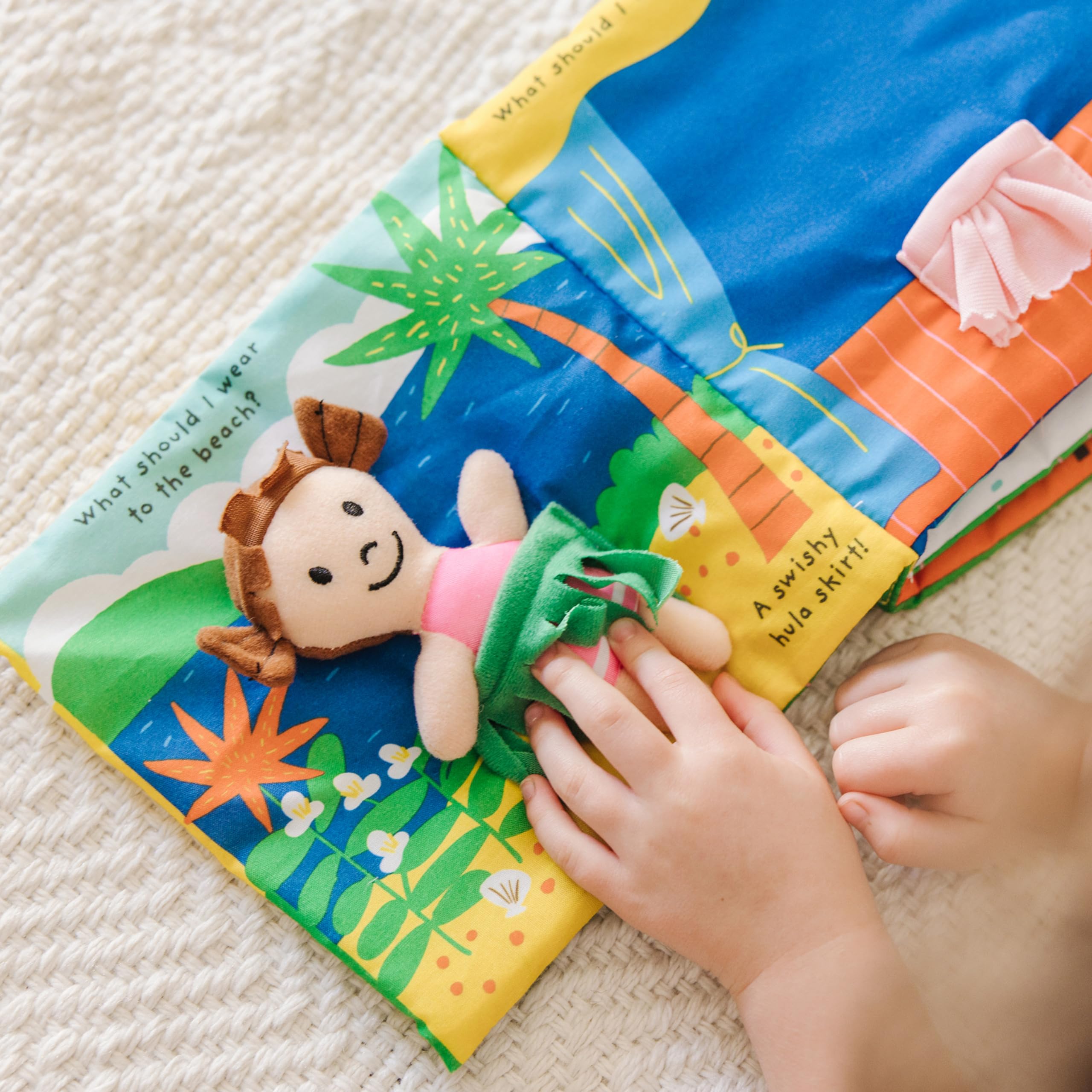 Melissa & Doug Soft Activity Baby Book - What Should I Wear?Sensory Toys for Toddlers, Travel Toys for Toddlers, Dress Up Doll for Babies and 🍁 All In One Marketplace Canada