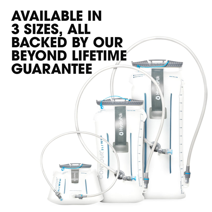 HydraPak Contour Hydration Reservoir (2L, Clear) 🍁 All In One Marketplace Canada