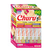 INABA Churu Cat Treats, Lickable, Squeezable Creamy Purée Cat Treat with Green Tea Extract & Taurine, 14 Grams Each Tube, 60 Tubes, Tuna Variety Box 🍁 All In One Marketplace Canada