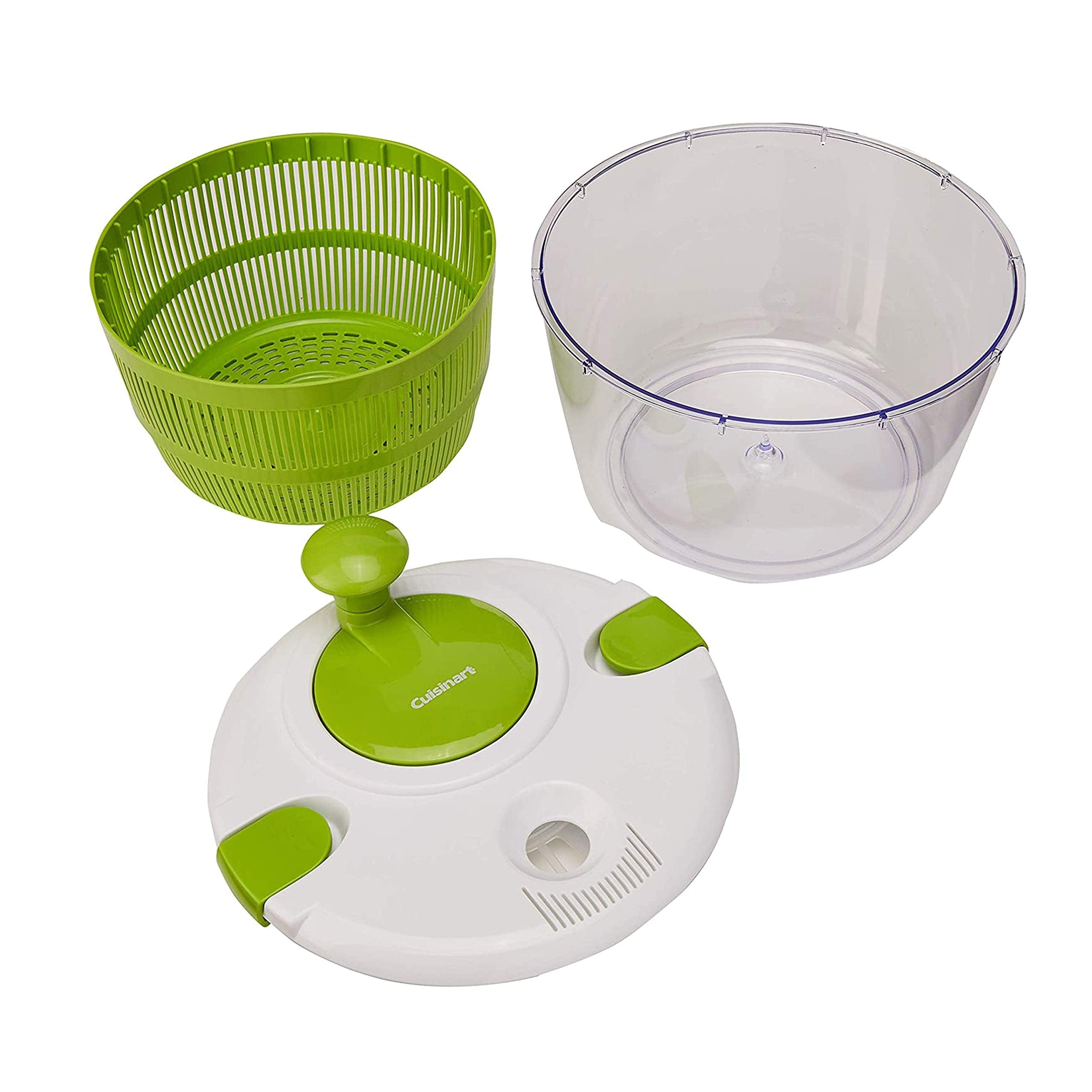 Cuisinart Salad Spinner with Easy-to-Spin Knob, 5-Qt Capacity (CTG-00-SASC) 🍁 All In One Marketplace Canada