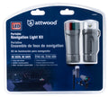 Attwood 14190-7 Water-Resistant Portable Clamp-On LED Light Kit with Marine Gray Finish 🍁 All In One Marketplace Canada